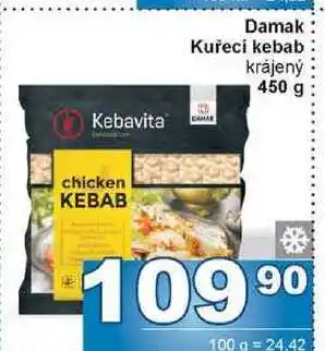 Jip Damak Kuřecí kebab krájený 450 g nabídka
