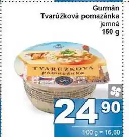 Jip Gurmán Tvarůžková pomazánka 150g nabídka