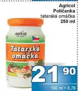 Jip Agricol Poličanka tatarská omáčka 250ml nabídka