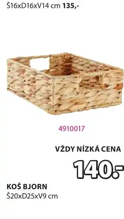 JYSK Koš bjorn nabídka