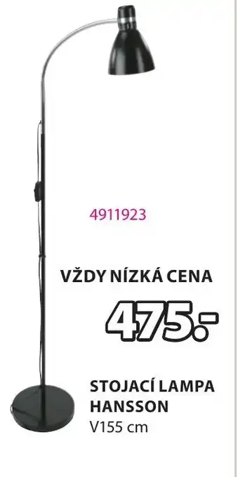 JYSK Stojací lampa hansson nabídka