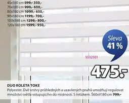 JYSK Duo roleta toke nabídka