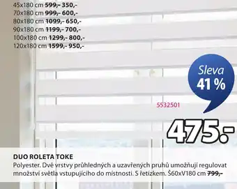 JYSK Duo roleta toke nabídka