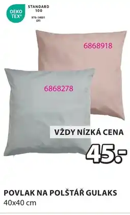 JYSK Povlak na polštář gulaks nabídka