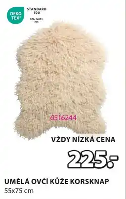 JYSK Umělá ovčí kůže korsknap nabídka