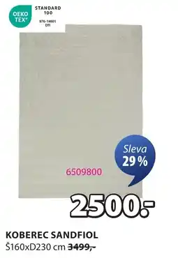JYSK Koberec sandfiol nabídka