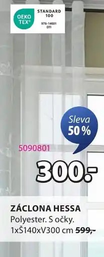 JYSK Záclona hessa nabídka