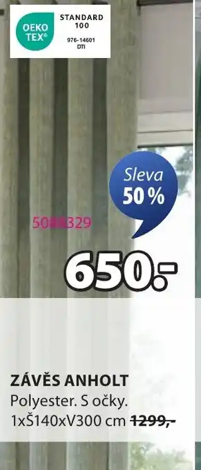 JYSK Závěs anholt nabídka