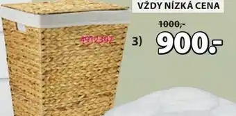 JYSK Koš na prádlo egil nabídka