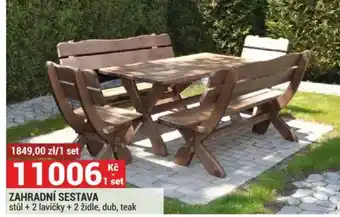 Merkury Market Zahradní sestava nabídka
