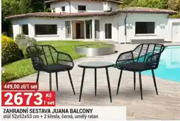 Merkury Market Zahradní sestava juana balcony nabídka