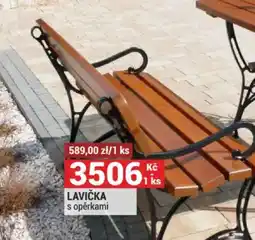 Merkury Market Lavička s opěrkami nabídka
