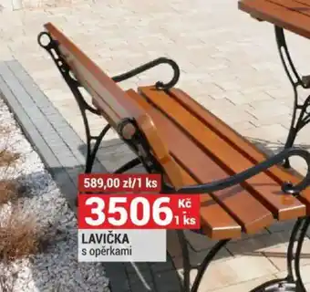 Merkury Market Lavička s opěrkami nabídka