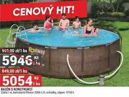 Merkury Market Bazén s konstrukcí nabídka