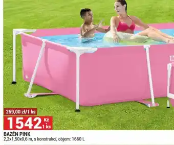 Merkury Market Bazén pink nabídka