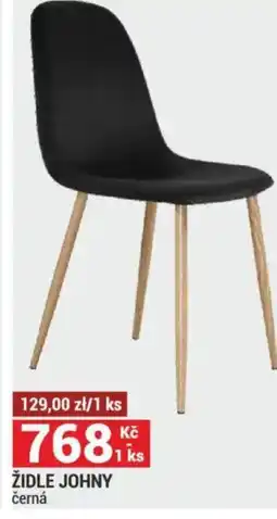 Merkury Market Židle johny černá nabídka