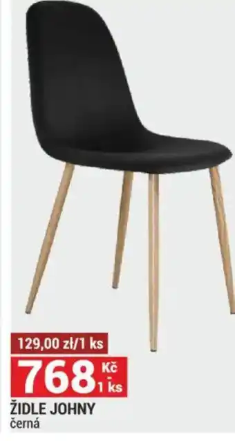 Merkury Market Židle johny černá nabídka