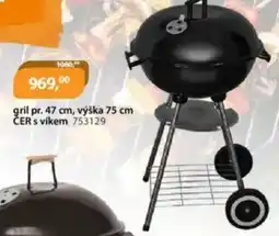 M.A.T. Gril pr. 47 cm, výška 75 cm cer s víkem 753129 nabídka
