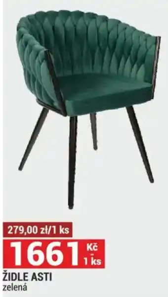 Merkury Market Židle asti zelená nabídka
