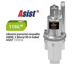 M.A.T. Vibrační ponorné čerpadlo 300w, 3 žilový/30 m kabel asist nabídka
