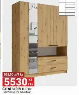 Merkury Market Šatní skříň turyn nabídka