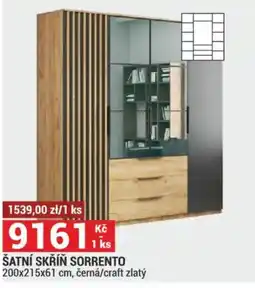 Merkury Market Šatní skříň sorrento nabídka