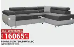 Merkury Market Rohová sedací souprava lido nabídka