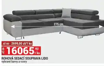 Merkury Market Rohová sedací souprava lido nabídka