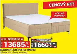 Merkury Market Kontinentální postel marino nabídka