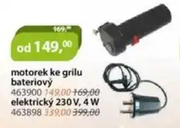 M.A.T. Motorek ke grilu bateriový nabídka