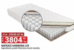 Merkury Market Matrace harmonia lux nabídka