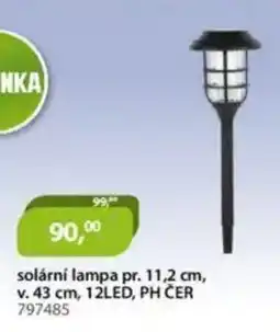 M.A.T. Solární lampa nabídka