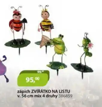 M.A.T. Zápich zvířátko na listu nabídka