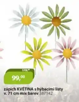 M.A.T. Zápich květina s hýbacími listy nabídka