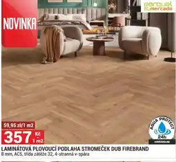 Merkury Market Laminátová plovoucí podlaha stromeček dub firebrand nabídka