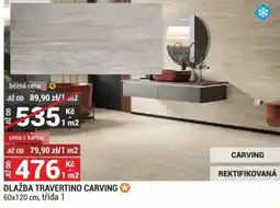 Merkury Market Dlažba travertino carving nabídka