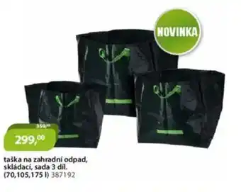 M.A.T. Taška na zahradní odpad, skládací, sada 3 díl nabídka