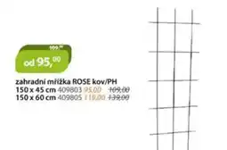 M.A.T. Zahradní mřížka rose kov/ph nabídka