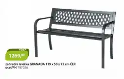 M.A.T. Zahradní lavička granada nabídka
