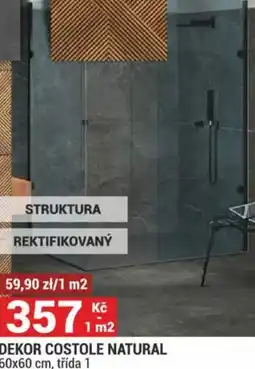 Merkury Market Dekor costole natural nabídka
