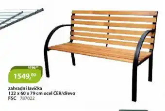 M.A.T. Zahradní lavička nabídka
