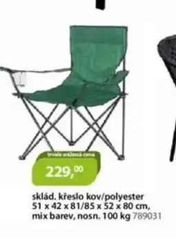 M.A.T. Sklád. křeslo kov/polyester nabídka