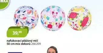 M.A.T. Nafukovací plážový míč 50 cm mix dekorů nabídka