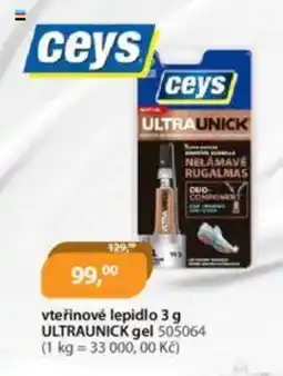 M.A.T. CEYS Vteřinové lepidlo nabídka