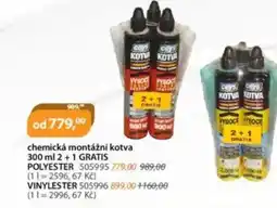 M.A.T. Chemická montážní kotva nabídka