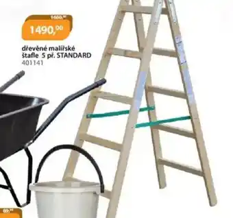 M.A.T. Dřevěné malířské štafle 5 př. standard nabídka
