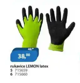 M.A.T. Rukavice lemon latex nabídka
