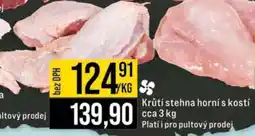 Jip Krůtí stehna horní s kostí cca 3 kg nabídka