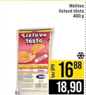 Jip MELITES Listové těsto nabídka