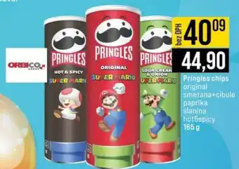 Jip Pringles chips nabídka
